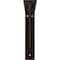 Ekena Millwork Traditional Steel Bracket, Antiqued Bronze 2"W x 10"D x 10"H BKTM02X10X10TRABZ - alternate 9